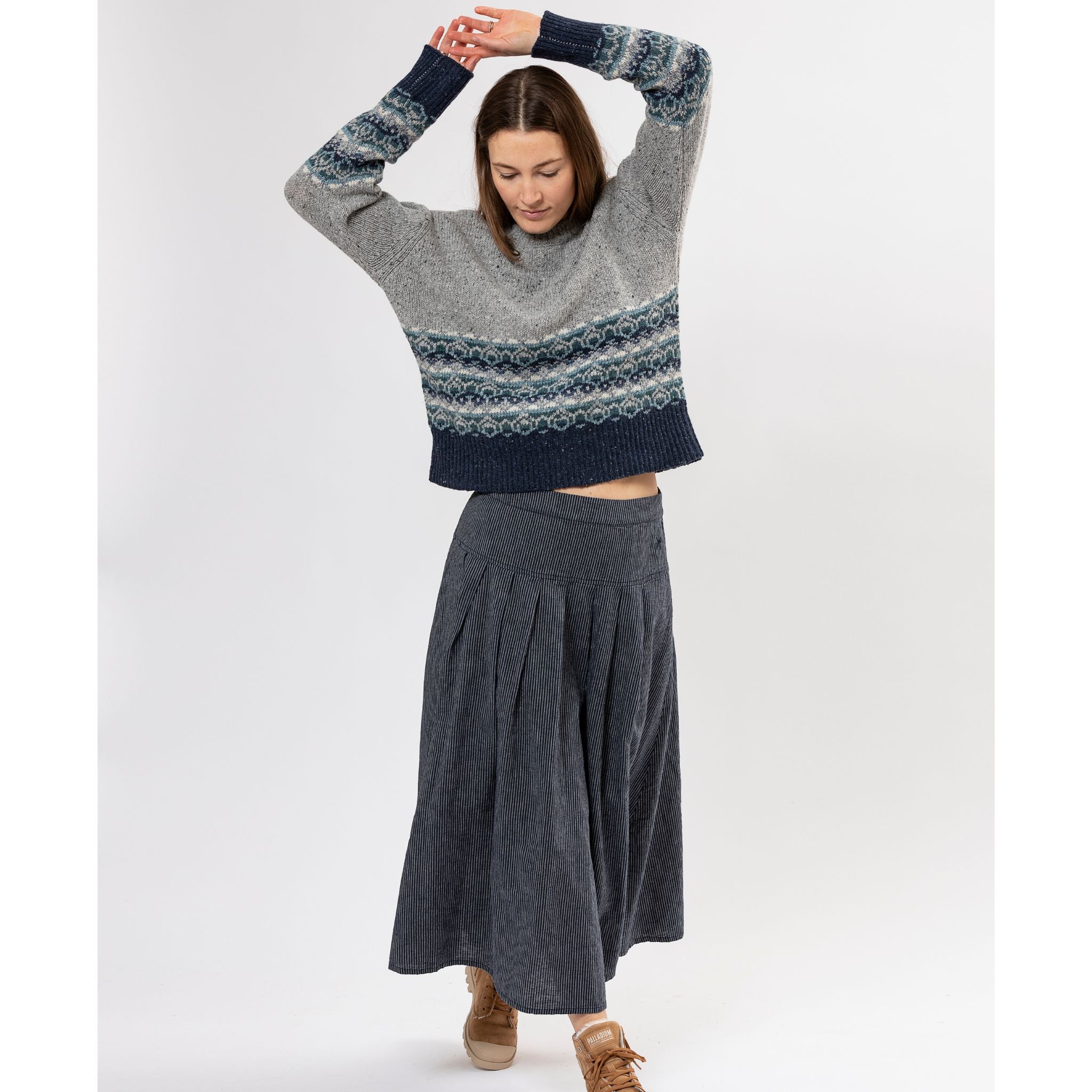 BLUE SPORTSWEAR gestreifter Rock "Alma"