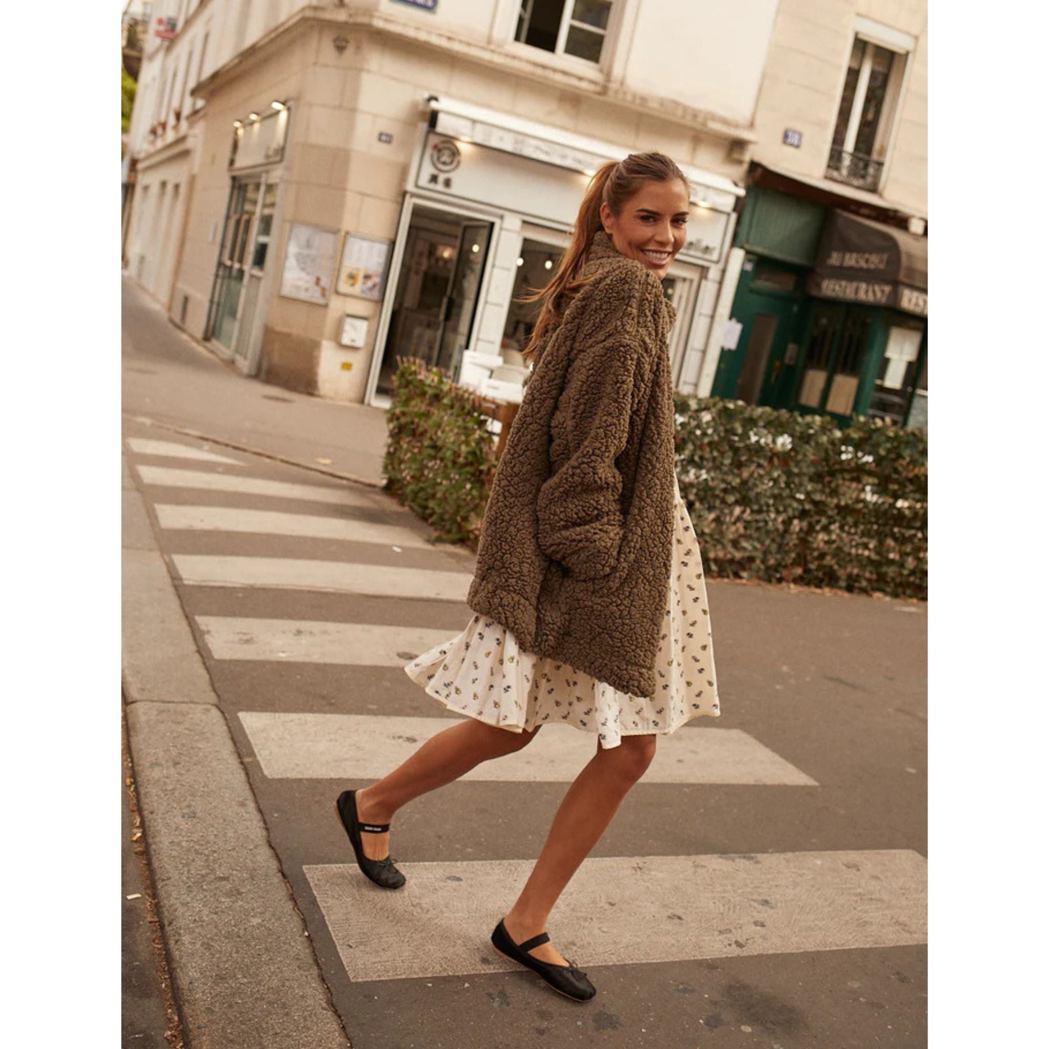 Blue Sportswear Teddyfleece Jacke "Lax Bomber Jacket"