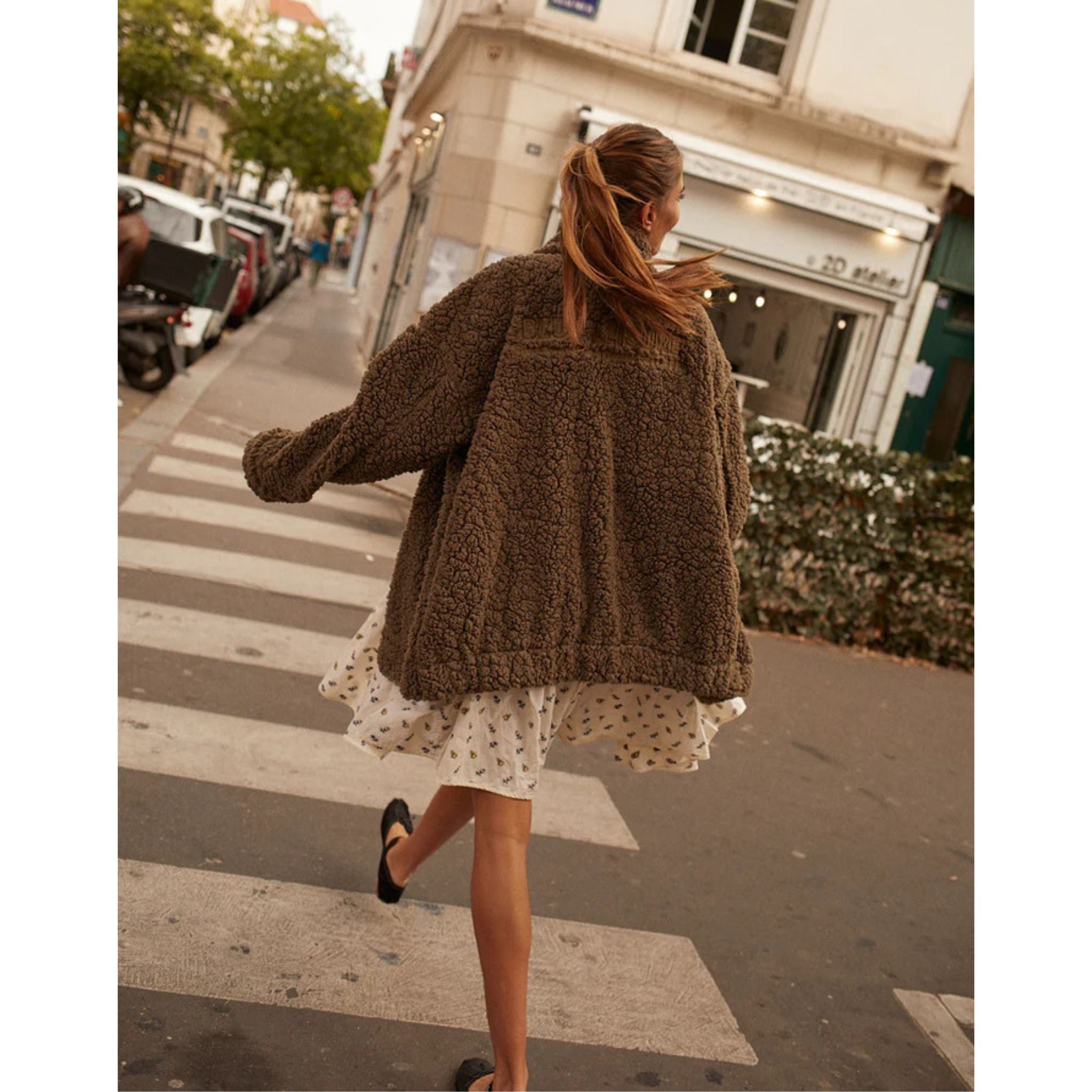 Blue Sportswear Teddyfleece Jacke "Lax Bomber Jacket"