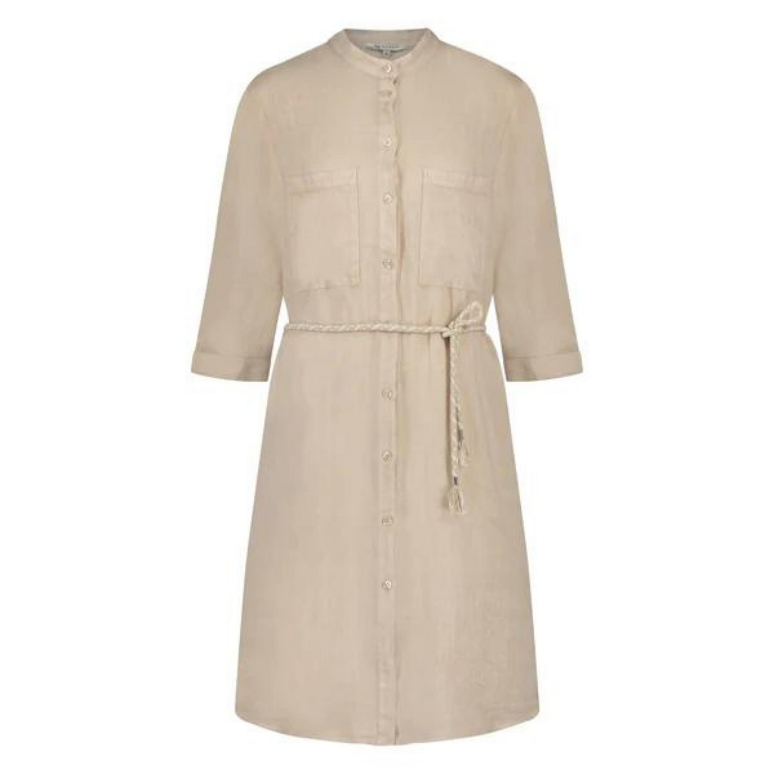 NUKUS Leinen Kleid "Aveni Dress Belt"