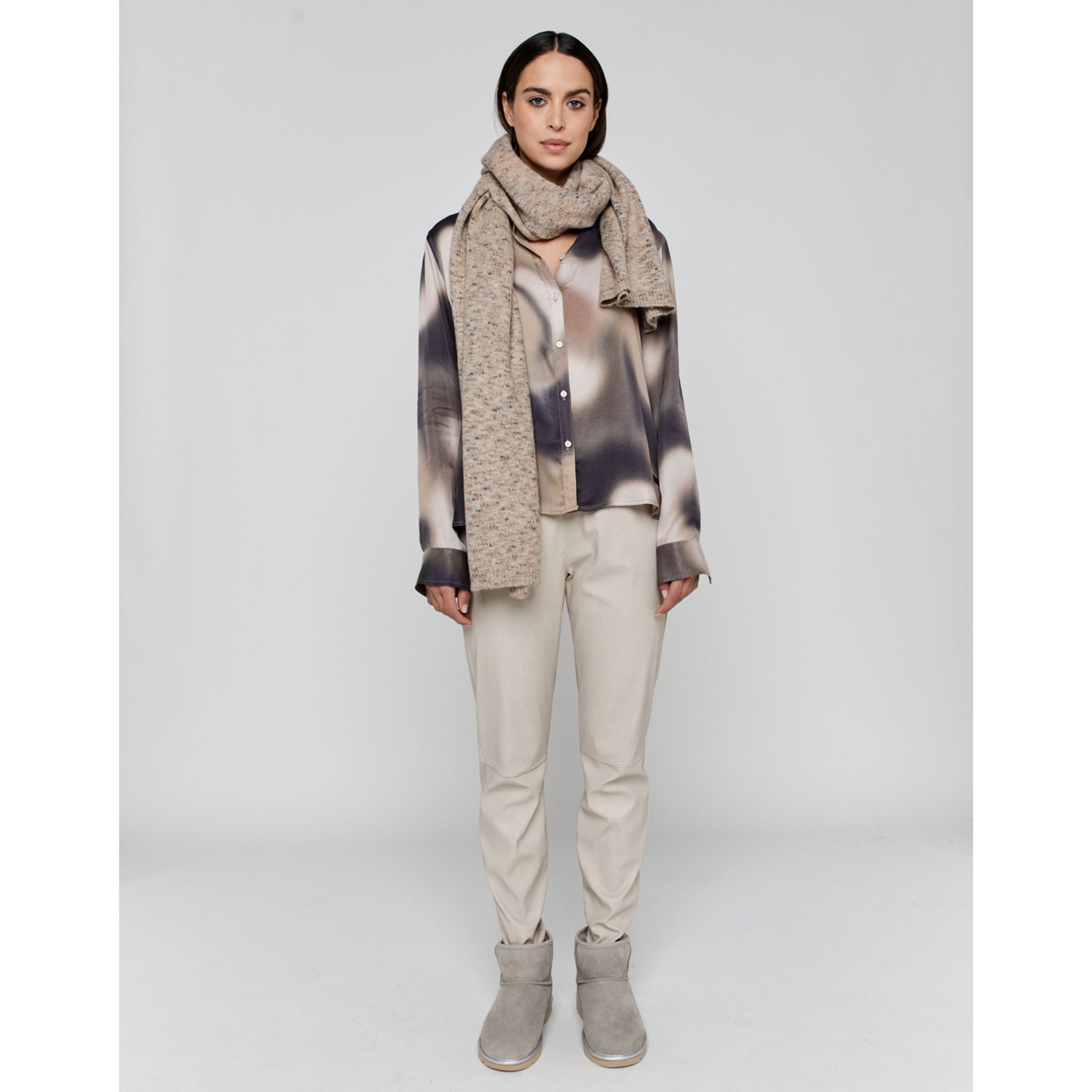 Moscow Design Vegane Leder Hose "Gabor"