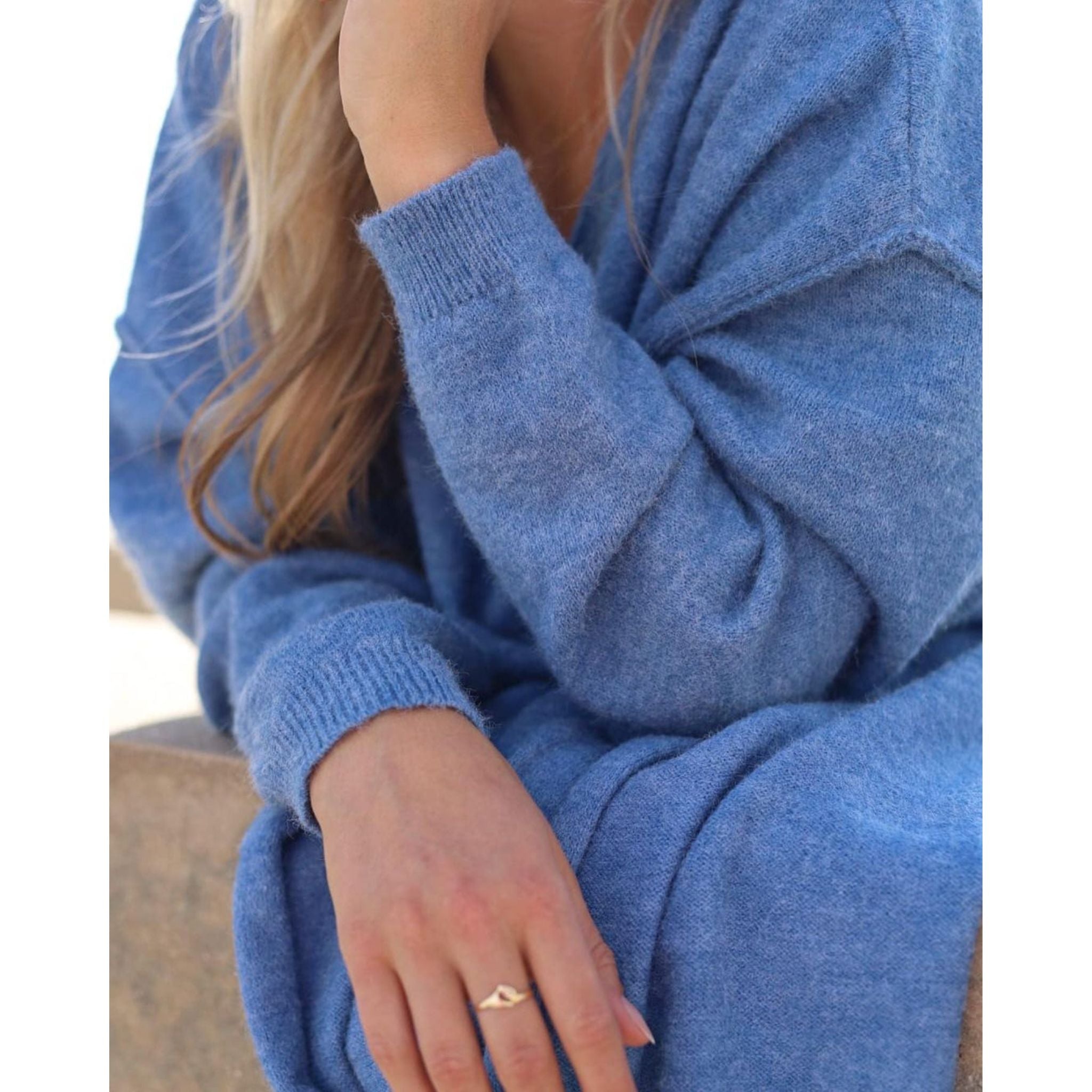 New York Pullover, Rundhals, locker geschnitten, mit Kaschmir-Anteil