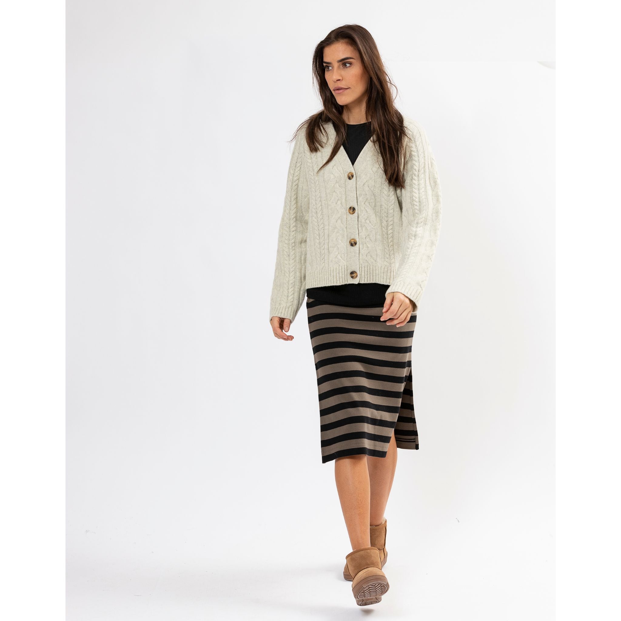 Blue Sportswear Zopfmuster Strickjacke "Haven Cable Knit Cardigan"