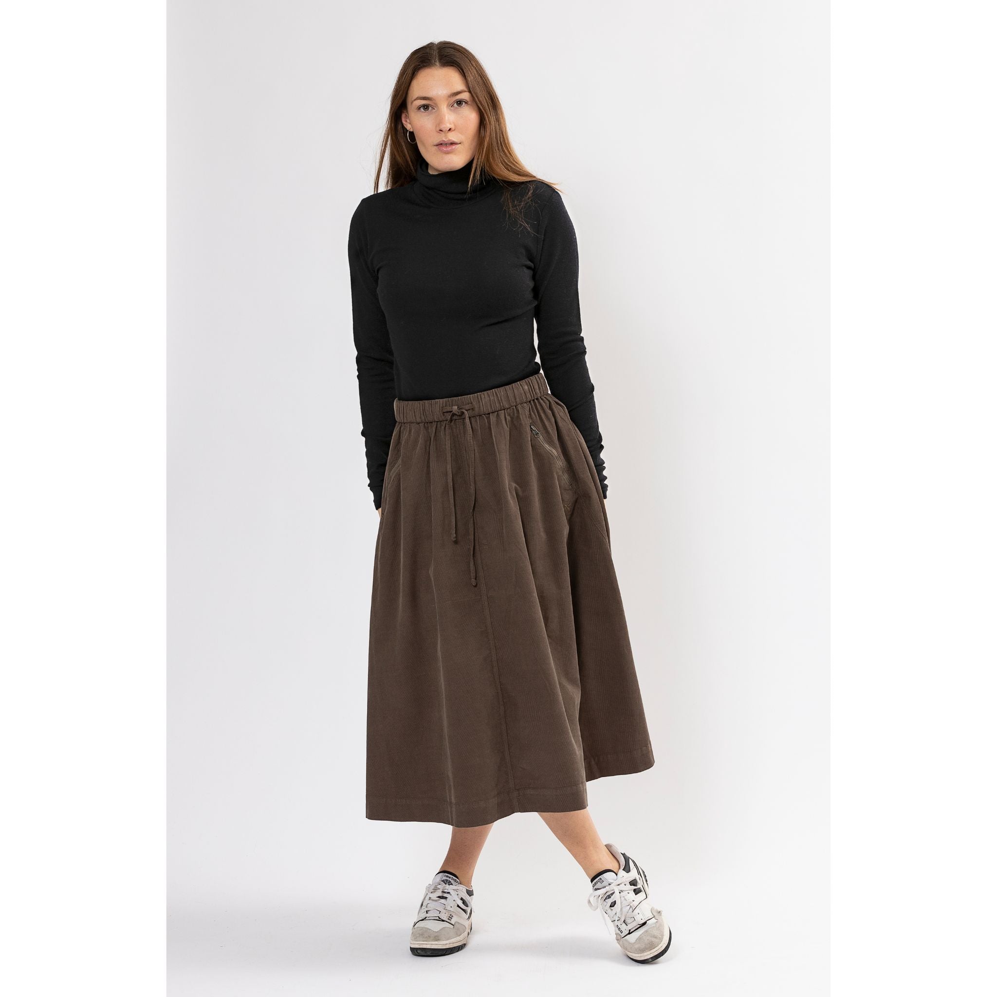 BLUE SPORTSWEAR Babycord Maxi Rock "Melville"