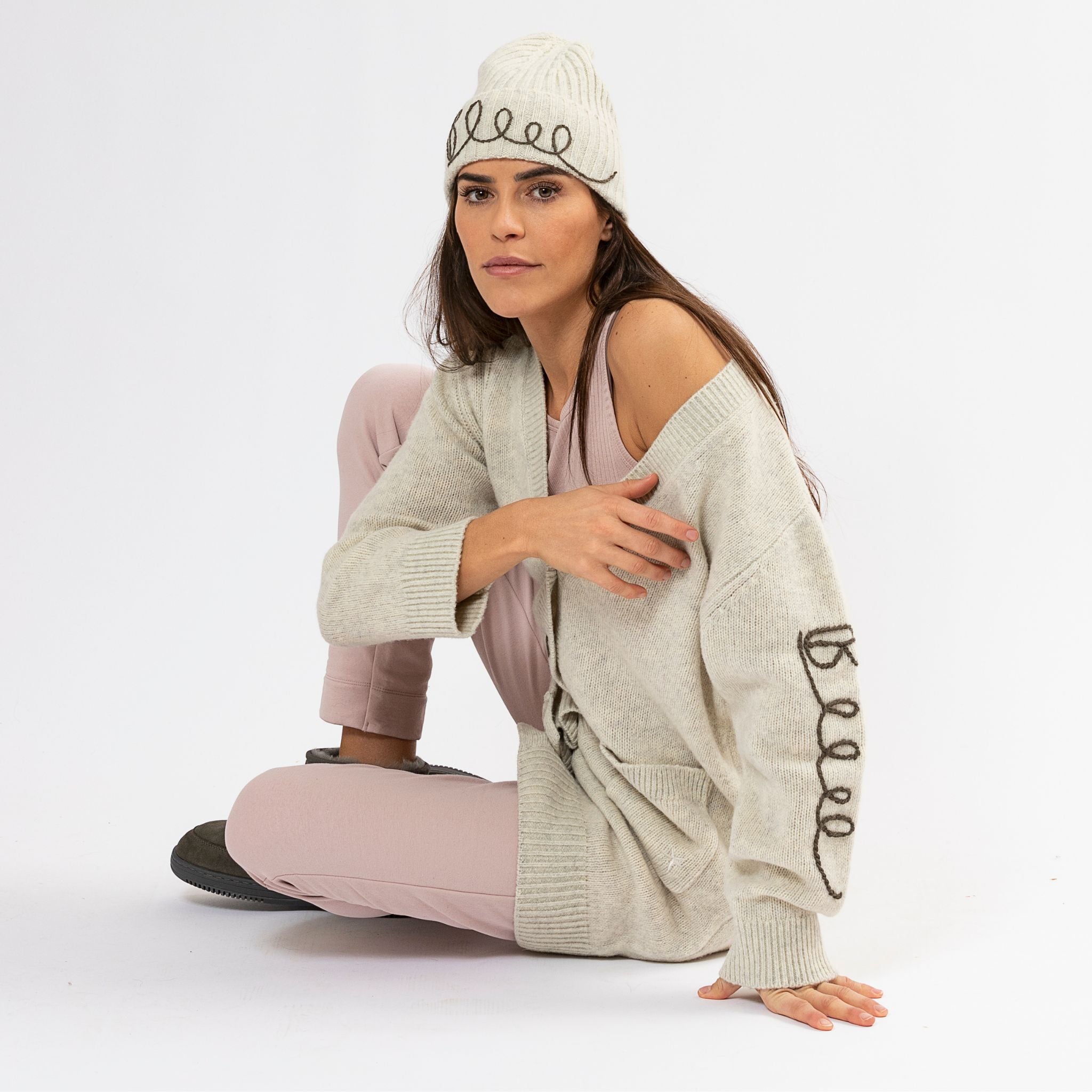 Blue Sportswear Long Strickjacke "Carlton Long Wool Knit Cardigan"