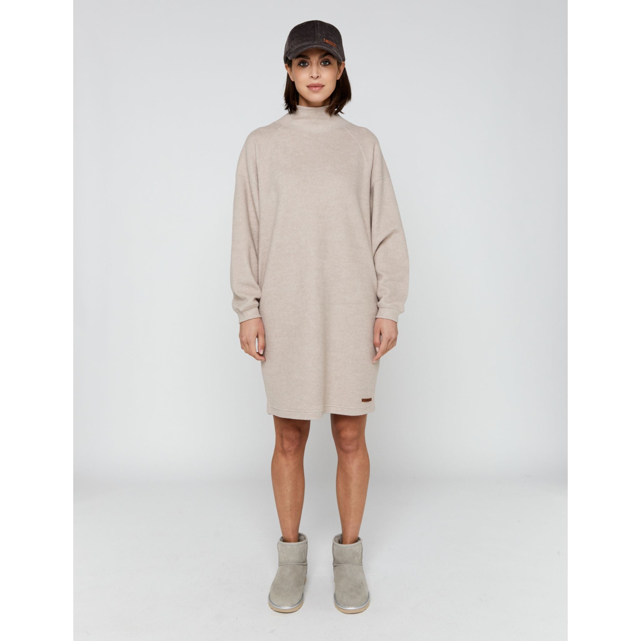 Moscow Design Fleece Kleid "Wave"