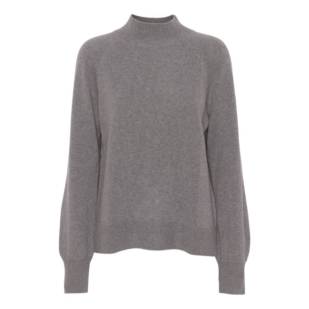 Blue Sportswear Pullover "Bergamo Highneck Knit"