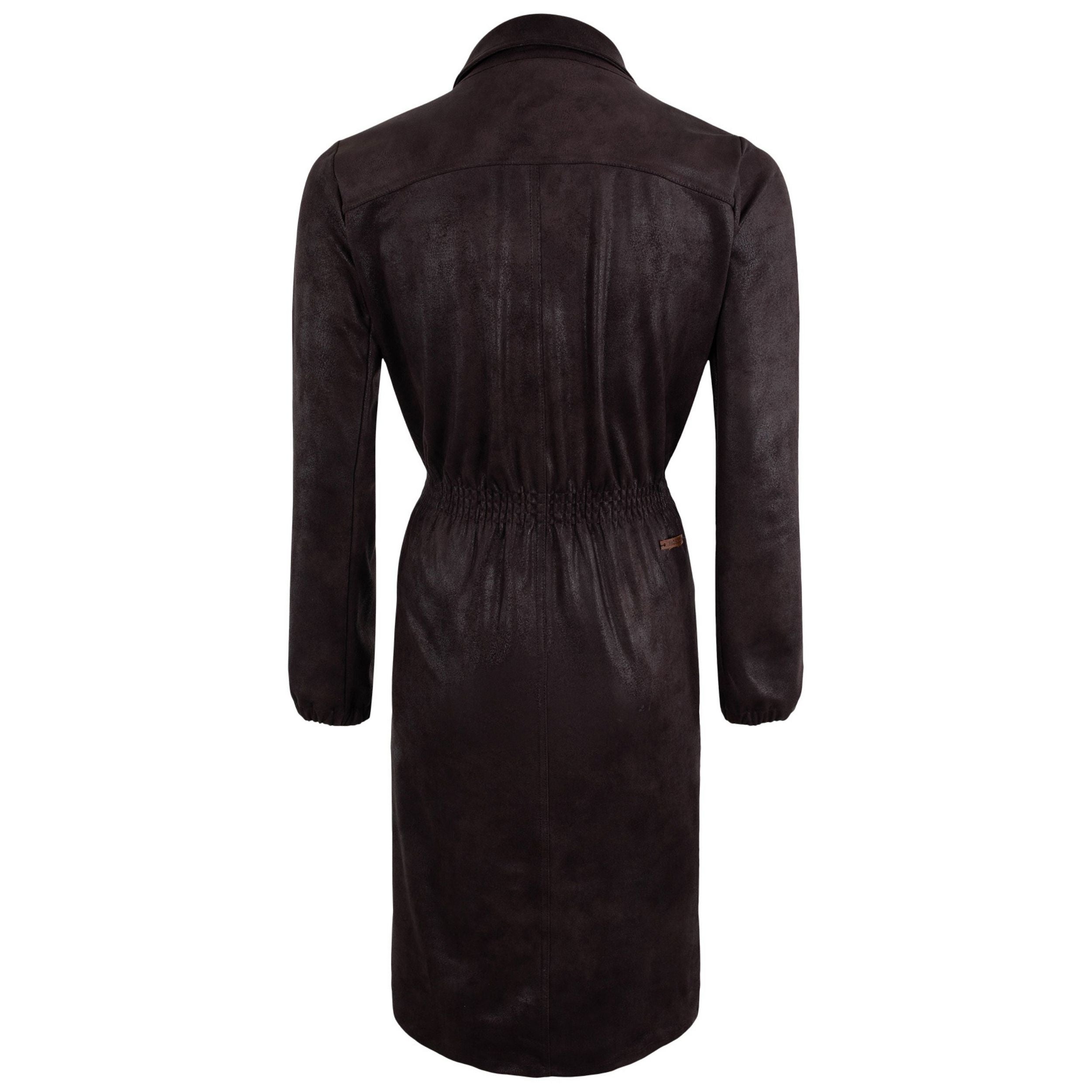 Moscow Design Faux Leder Kleid "Kayden"