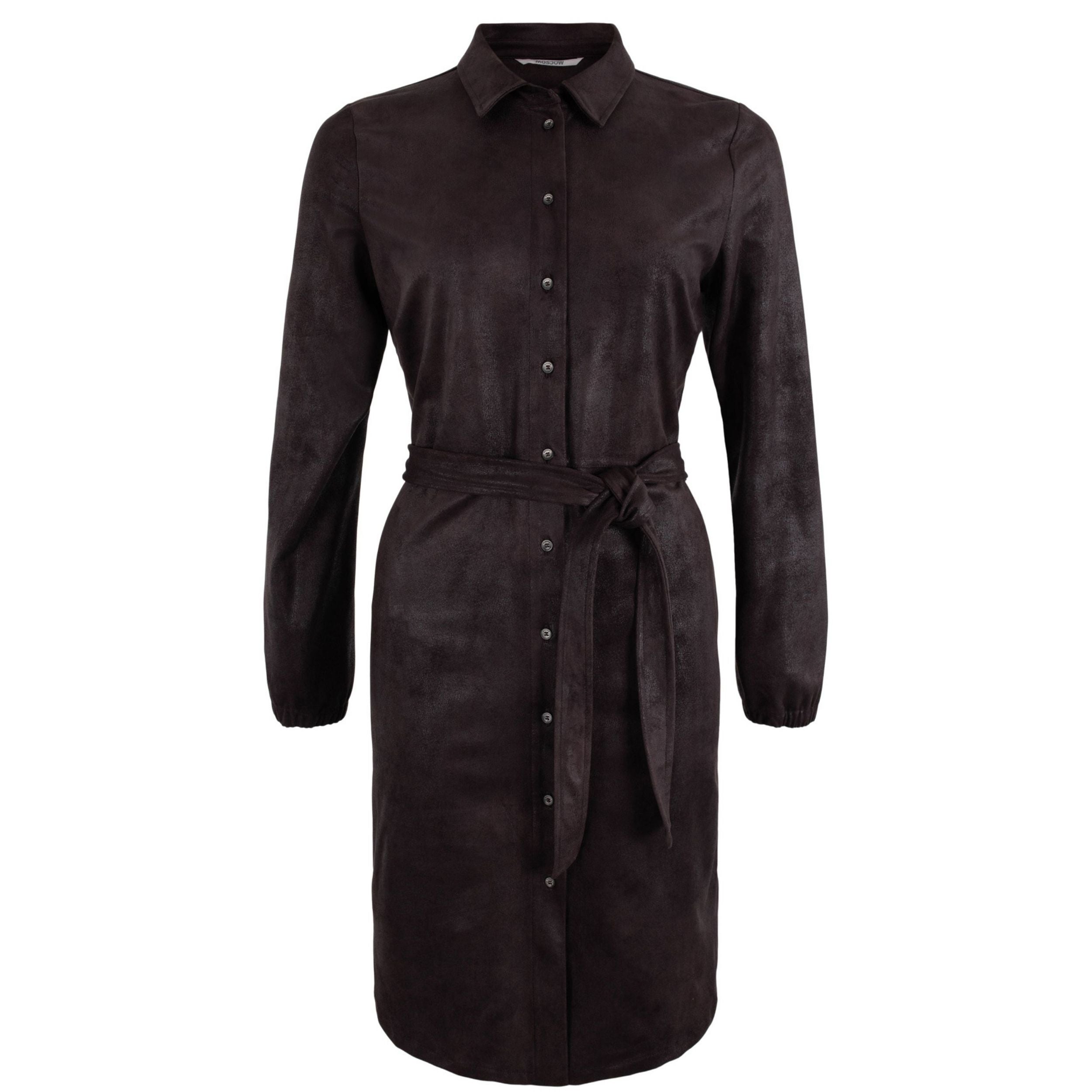 Moscow Design Faux Leder Kleid "Kayden"
