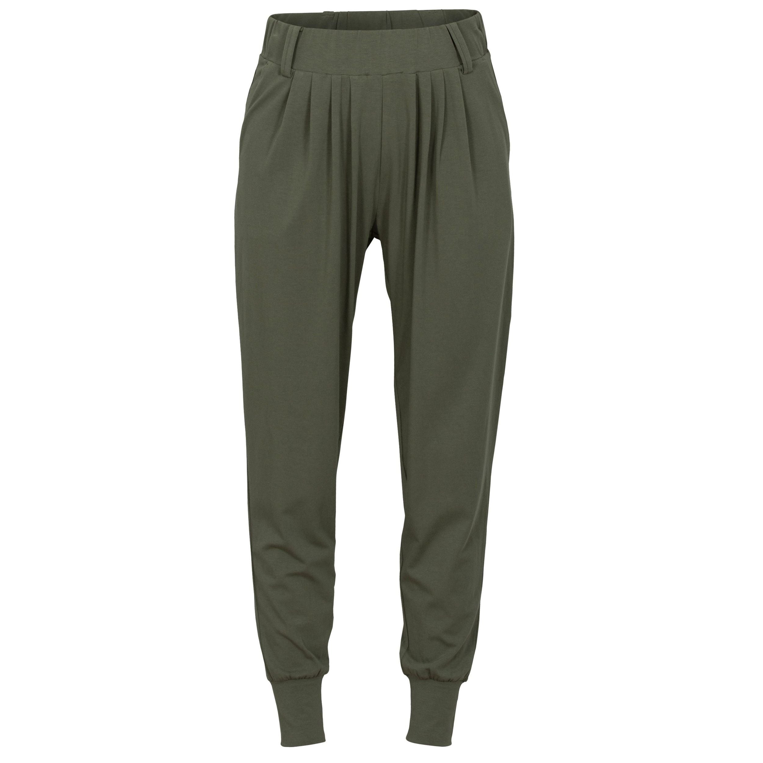 Blue Sportswear Jogger Hose "Alba Pleated Pants"