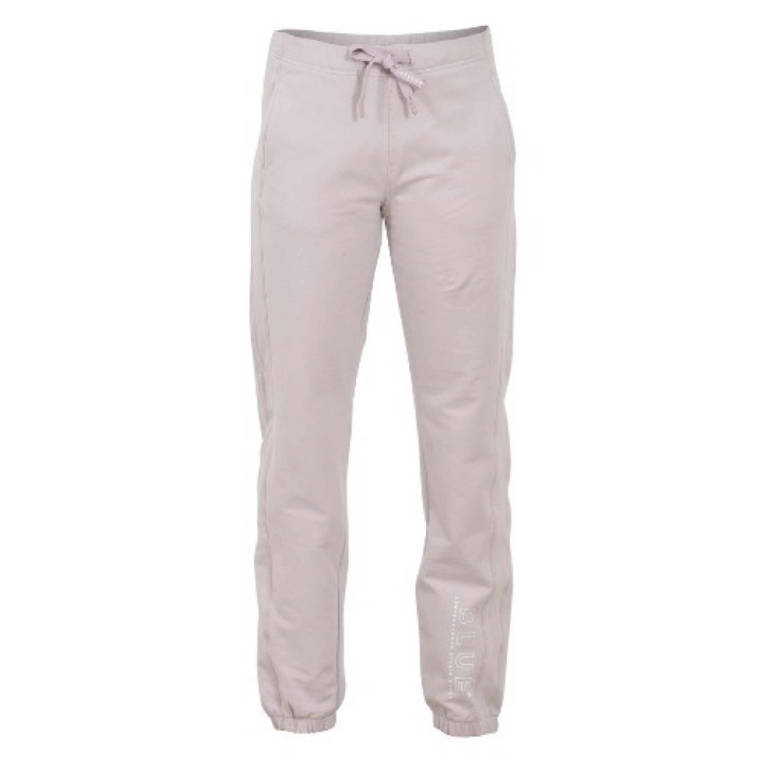 Base Pants Jogger mit Gummizug und Aufdruck aus PIMA Baumwolle