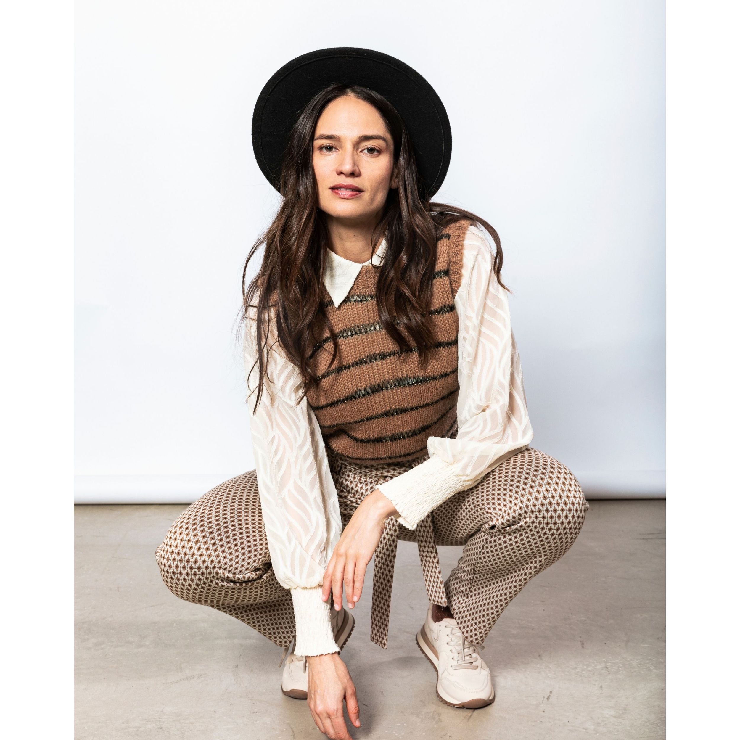 NUKUS Paperbag Hose "CocoJQ Madrid Pants"