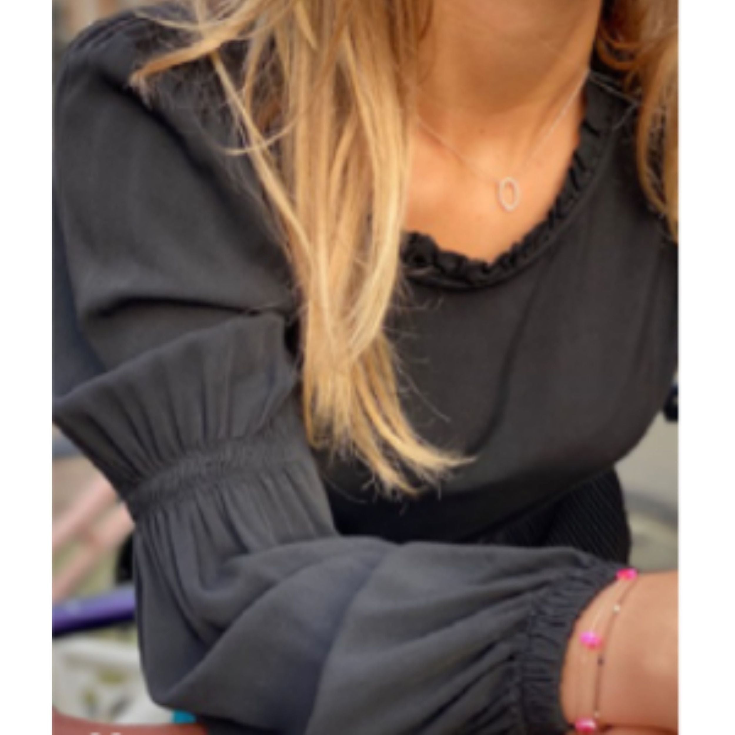 People of 2morrow Bluse "Balloonsleve"