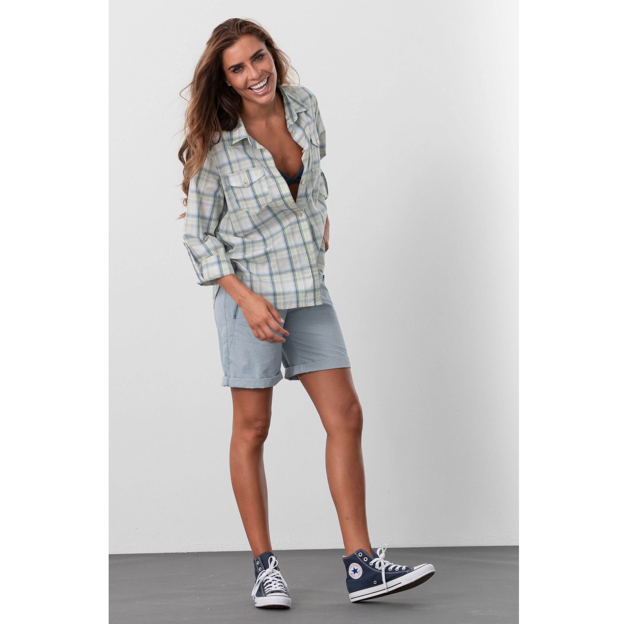 Blue Sportswear Hose "Memphis Long Shorts"