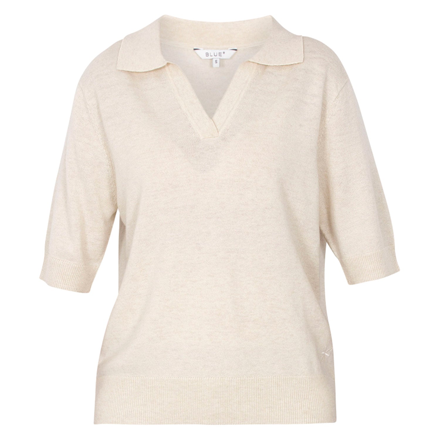 Blue Sportswear Pullover "Roma Polo Knit"