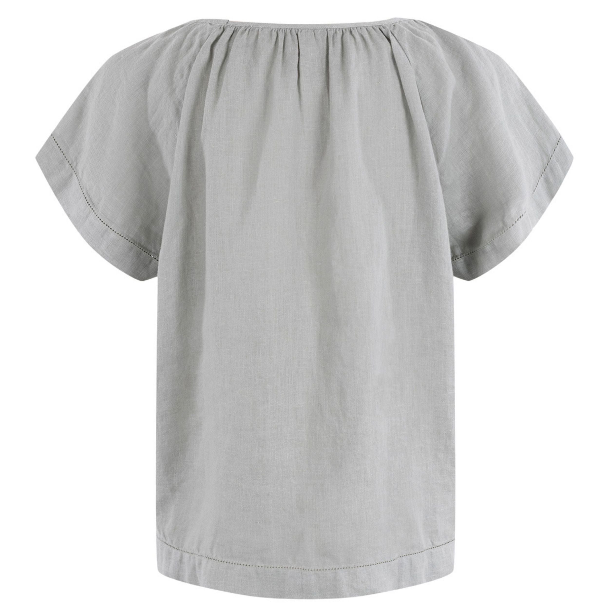 Moscow Design Bluse Teal Solid "Teresa"