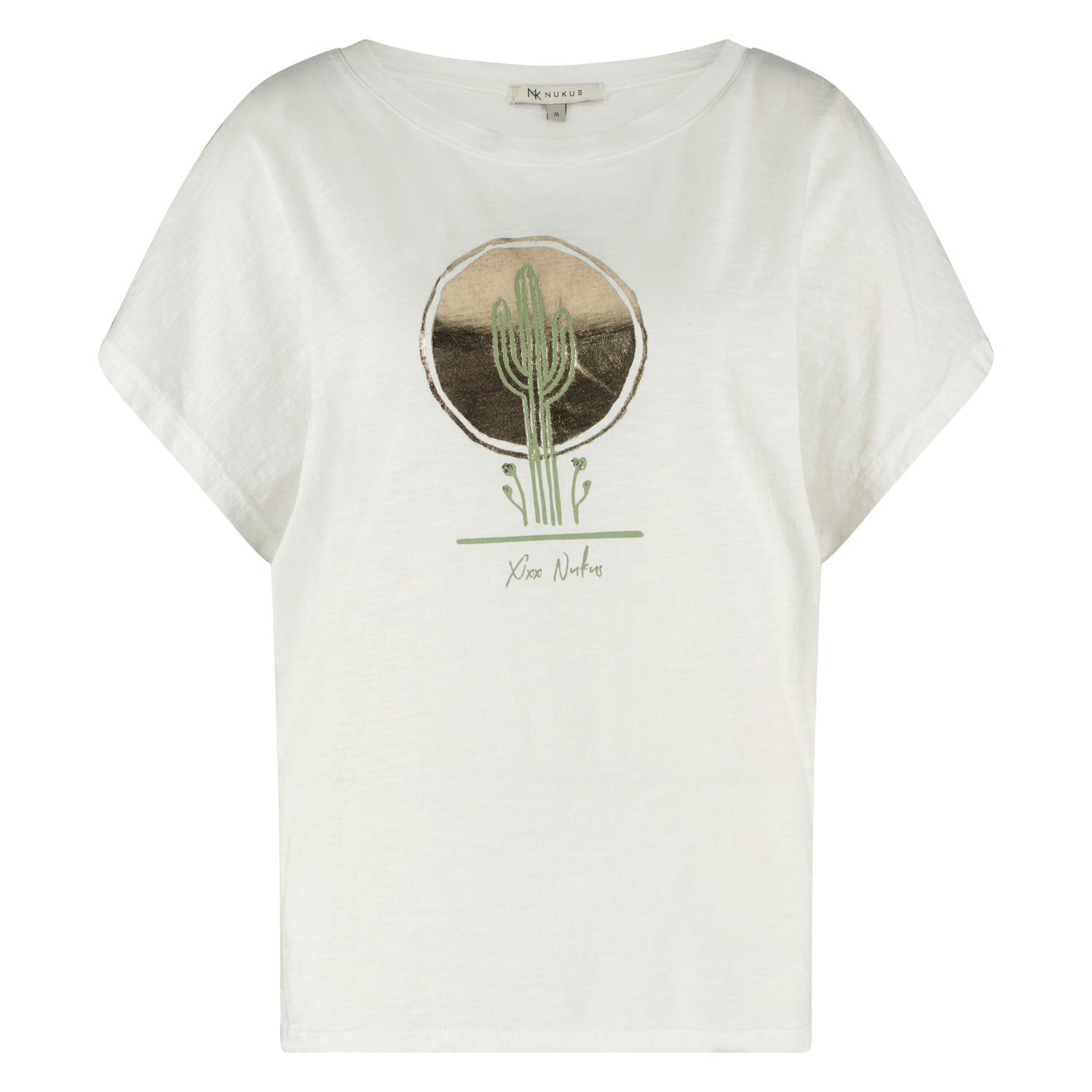 NUKUS T-Shirt " Toes White Cactus"