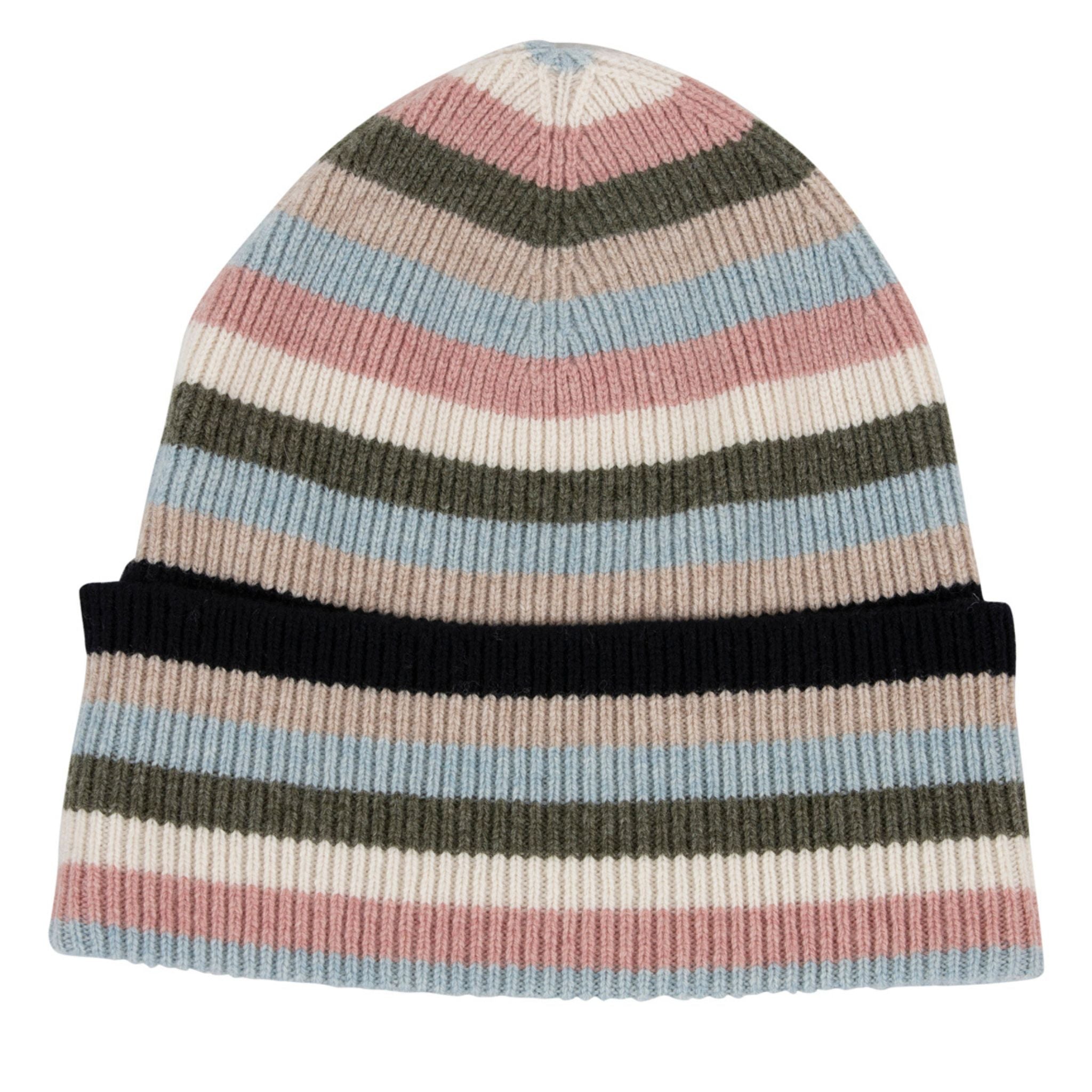 Blue Sportswear Mütze "Granby multistriped Wool Hat"