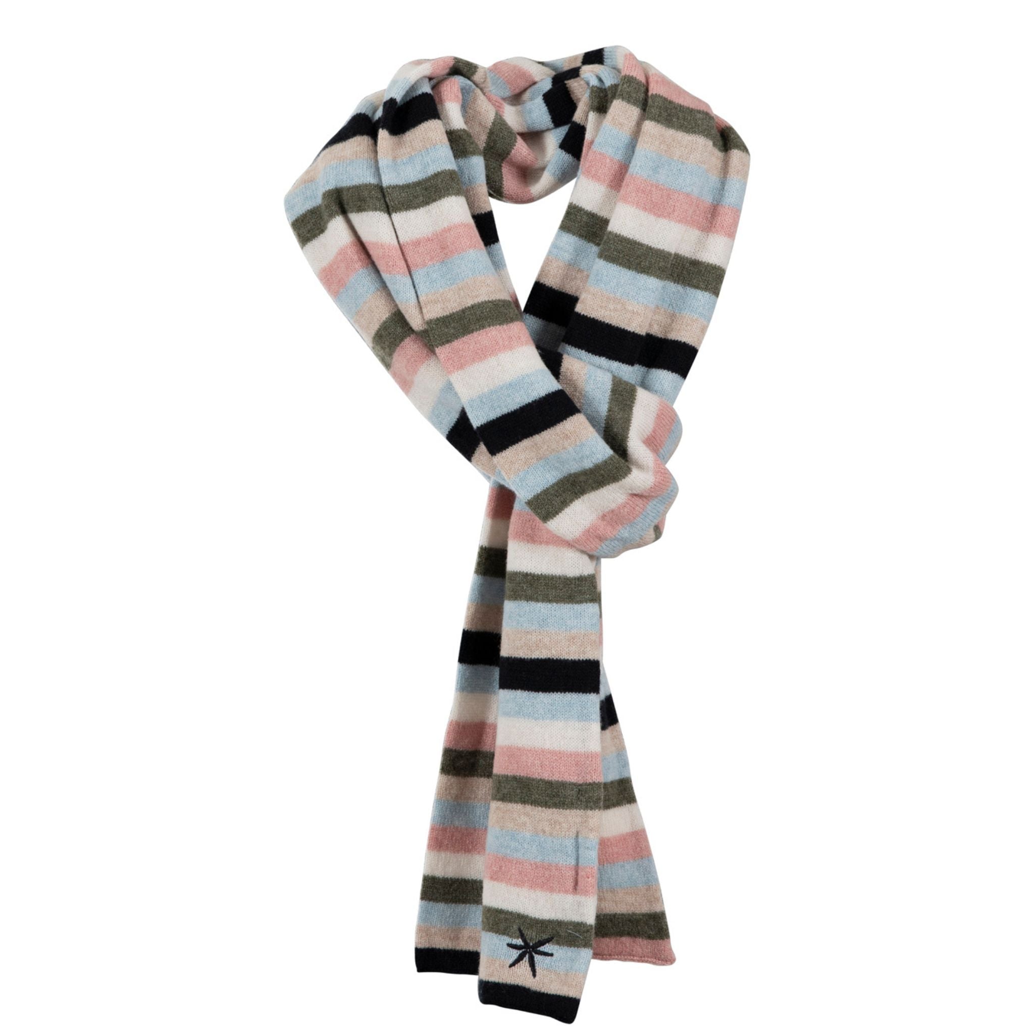 Blue Sportswear gestreifter Schal "Granby Multistriped Wool Scarf"