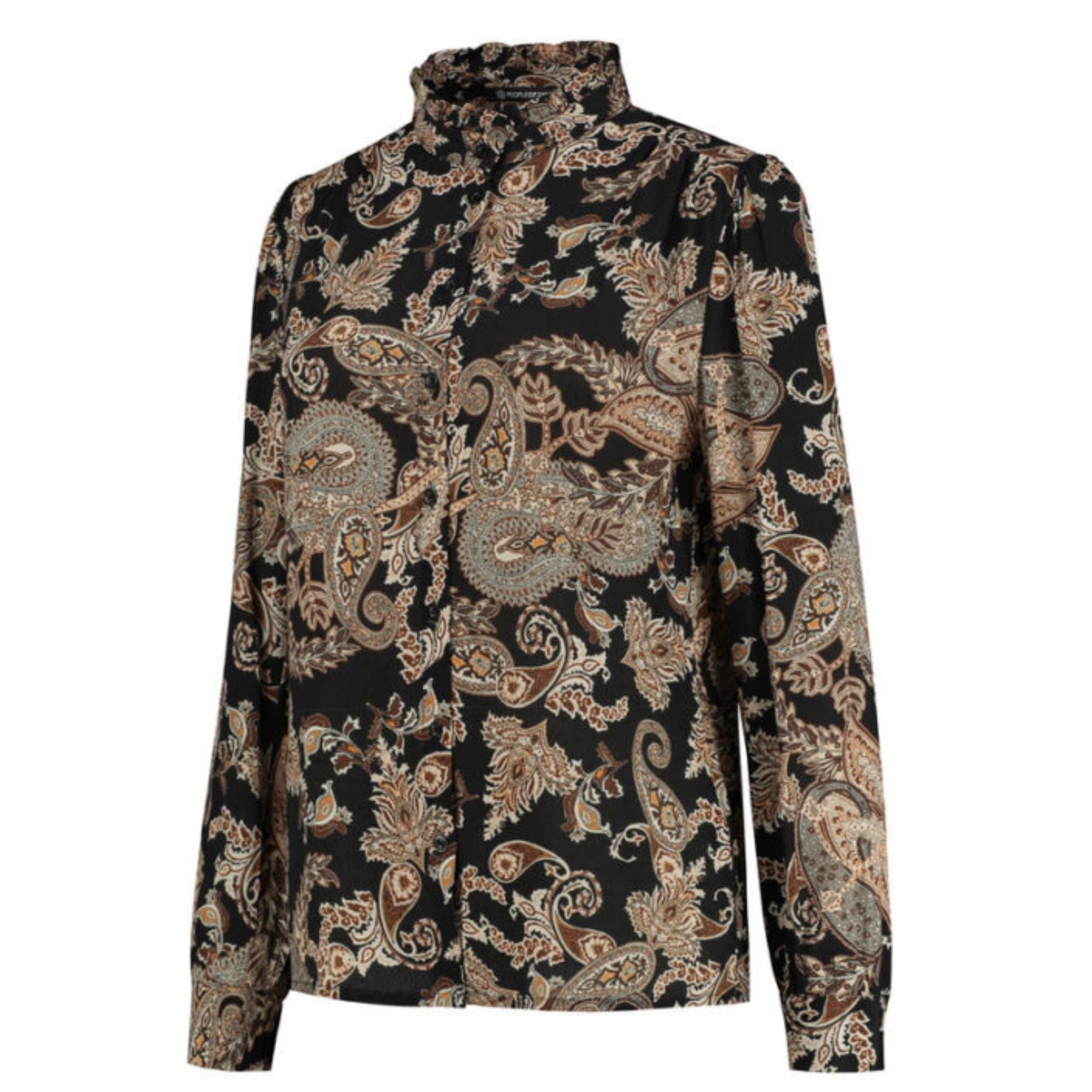 People of 2morrow Bluse "Ruffle Paisley"