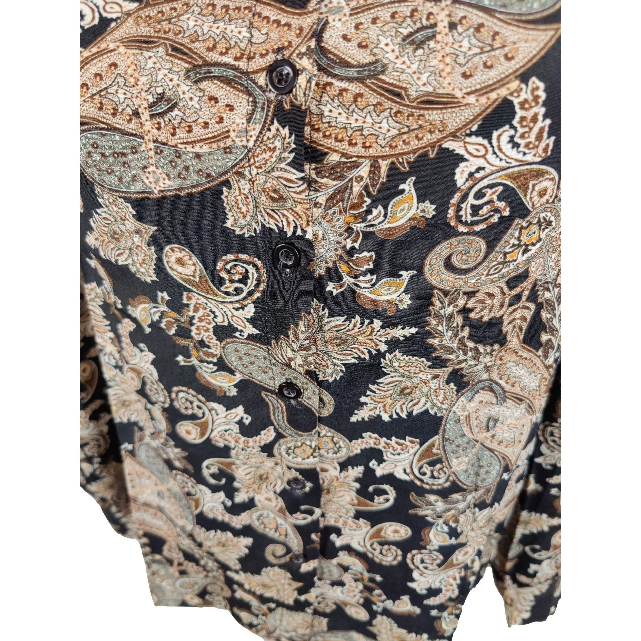 People of 2morrow Bluse "Ruffle Paisley"