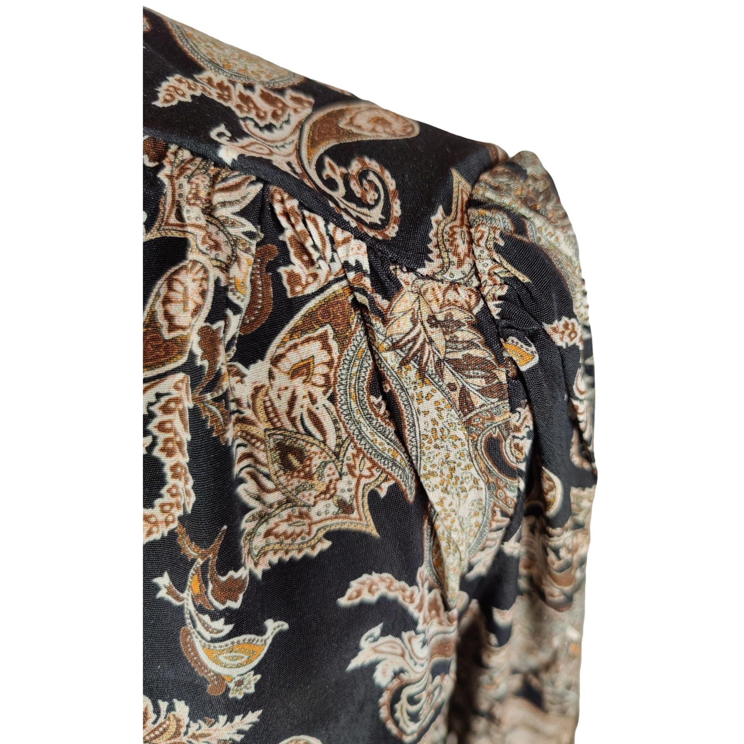 People of 2morrow Bluse "Ruffle Paisley"