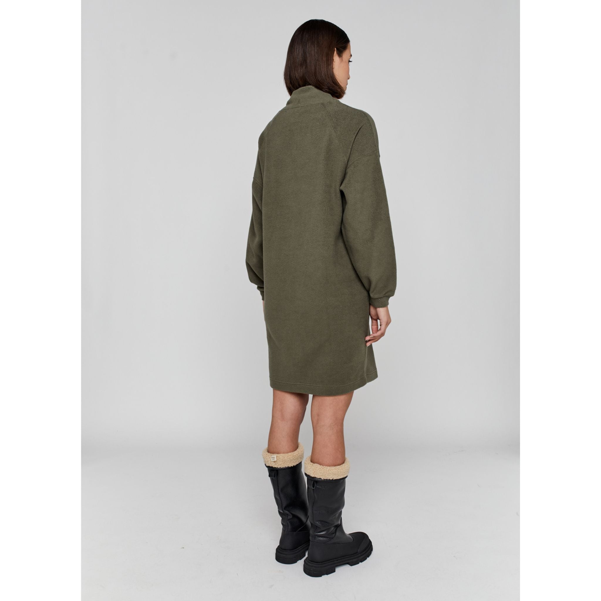 Moscow Design Fleece Kleid "Wave"