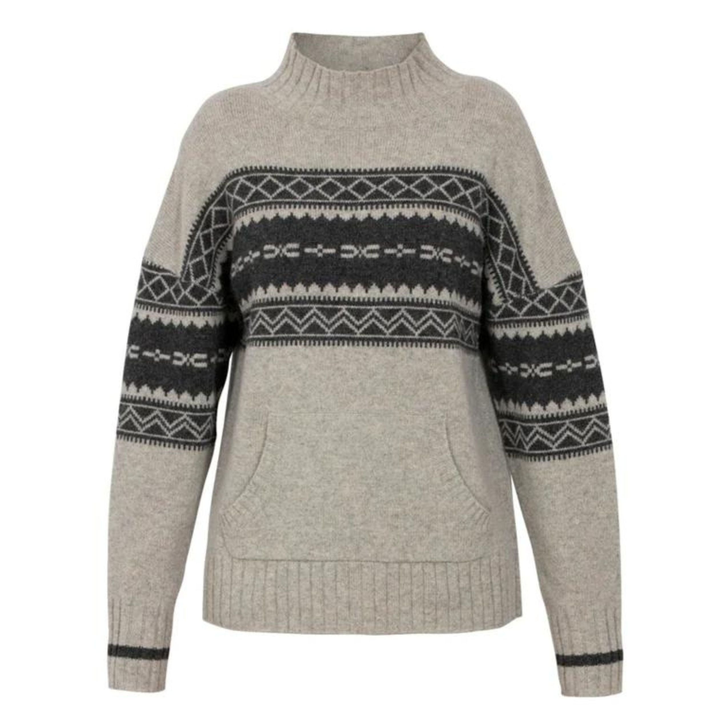 Blue Sportswear Pullover "Glenwood Jaqcuard Highneck Knit"