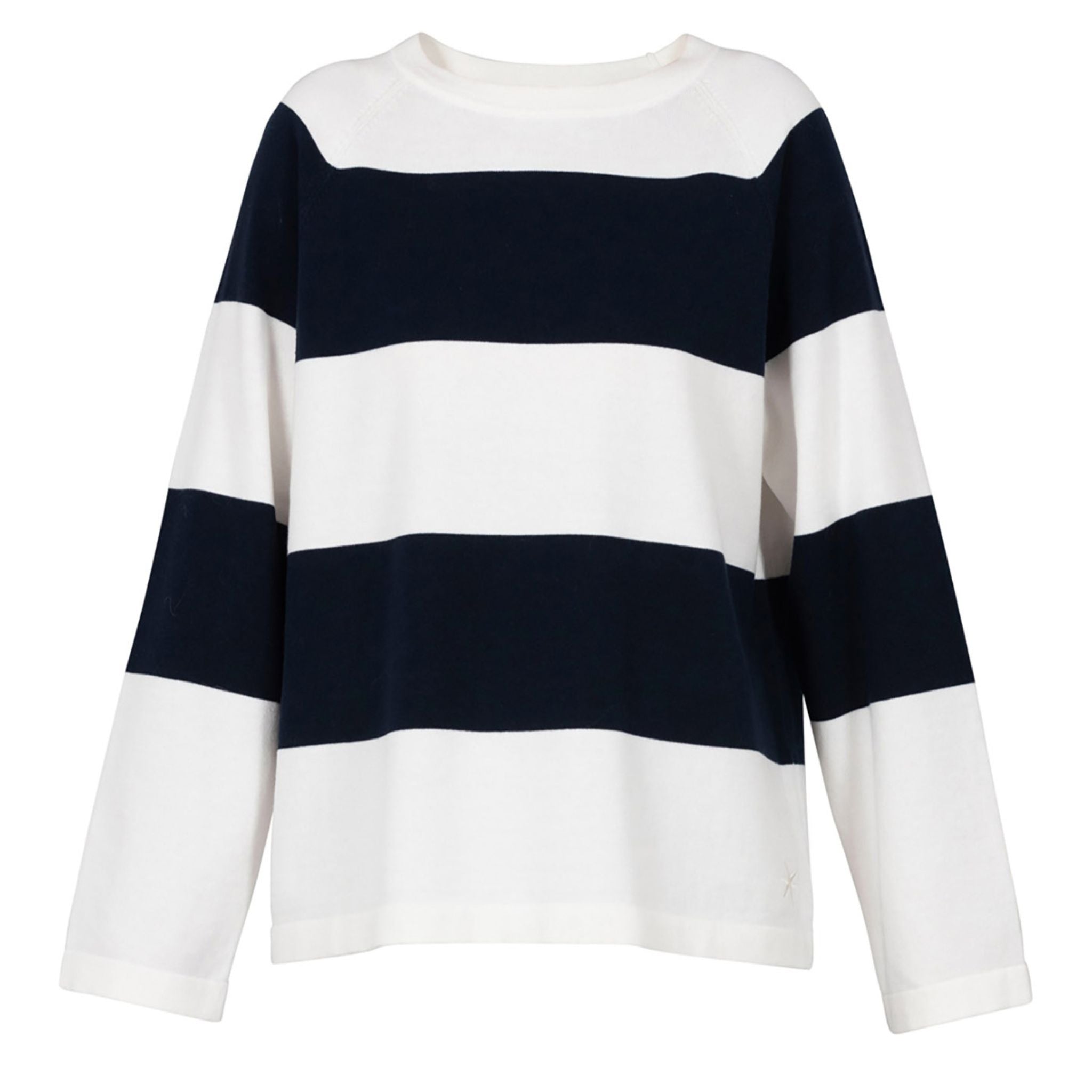 Blue Sportswear Feinstrick Pullover "Bess striped Knit"