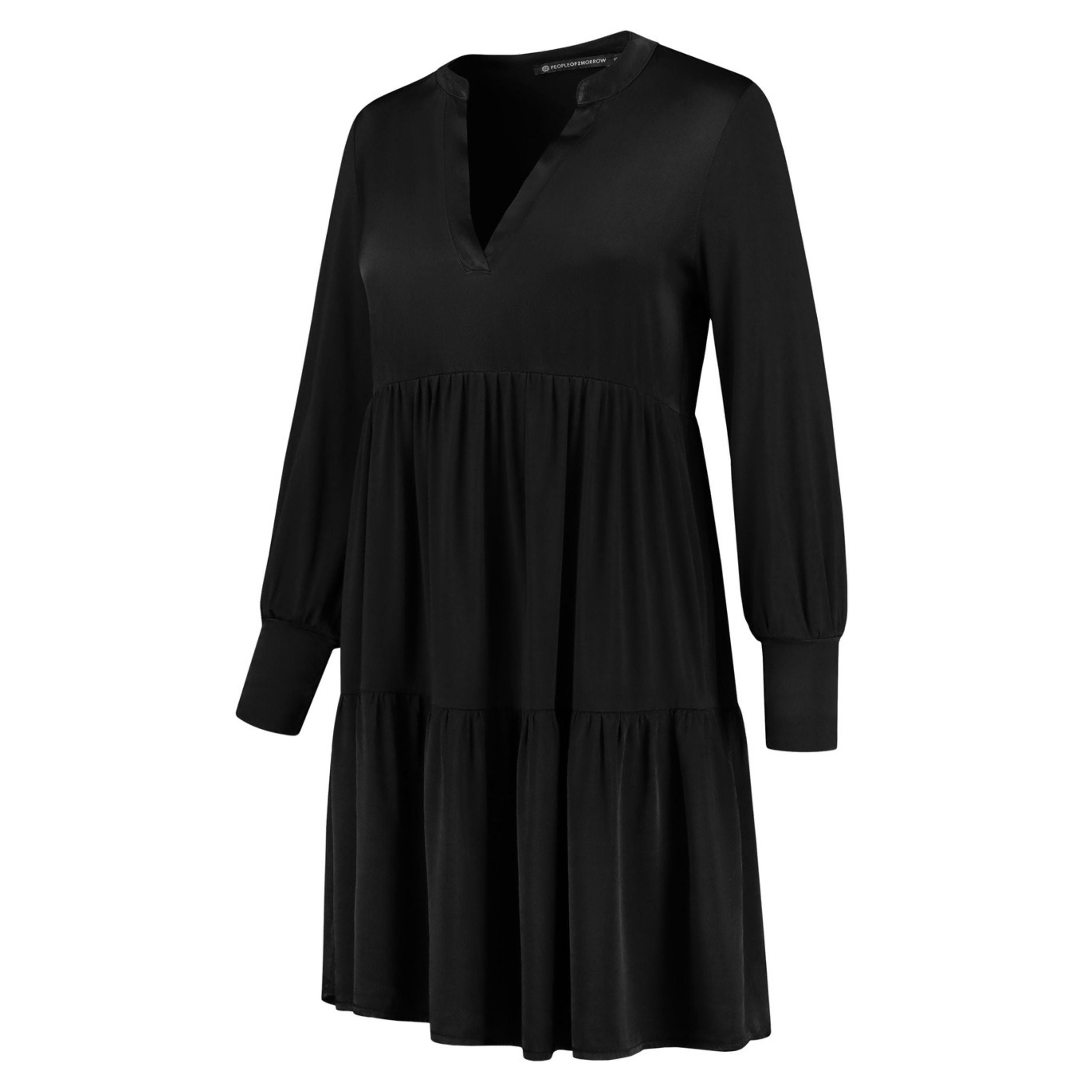 People of 2morrow Mini Kleid Satin "Balze Unito Viscosa"