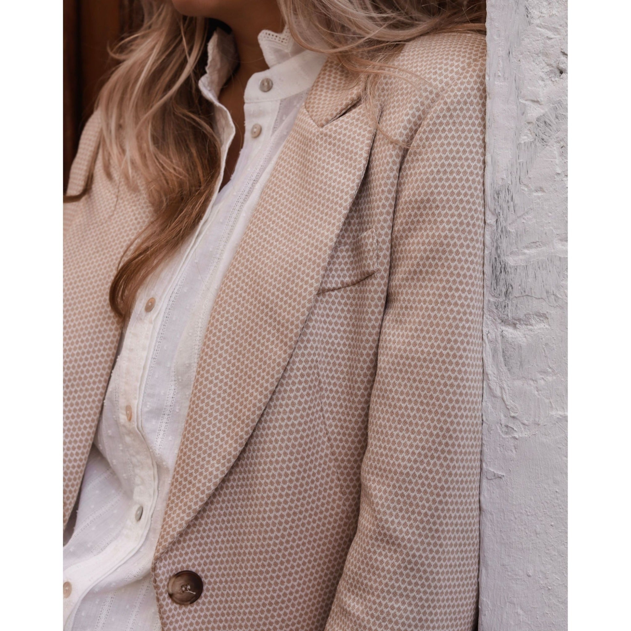 Nukus Stretch Blazer "Sash Pisa Jacket Safari"