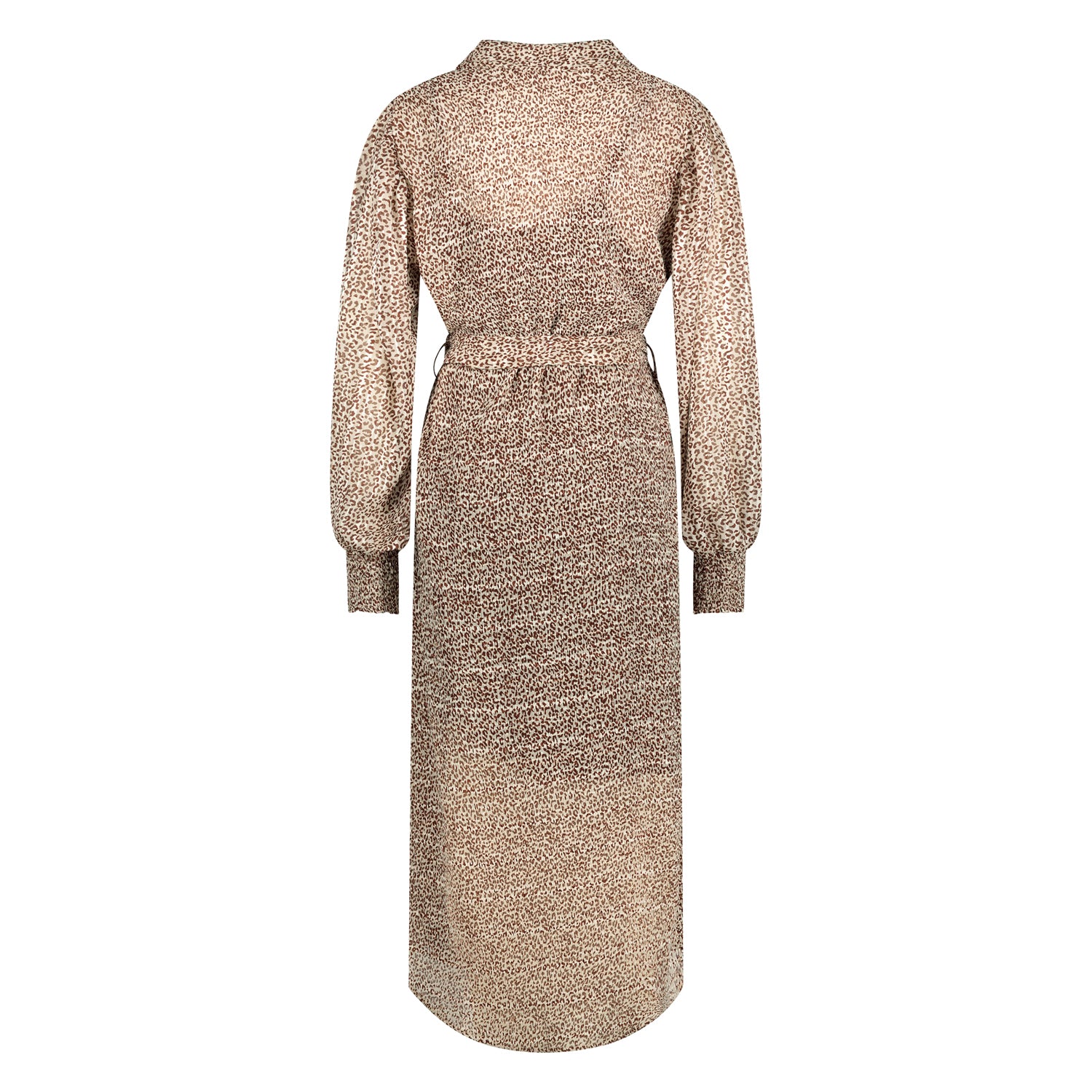 NUKUS Maxi Kleid "San Francisco Leopard Dress"